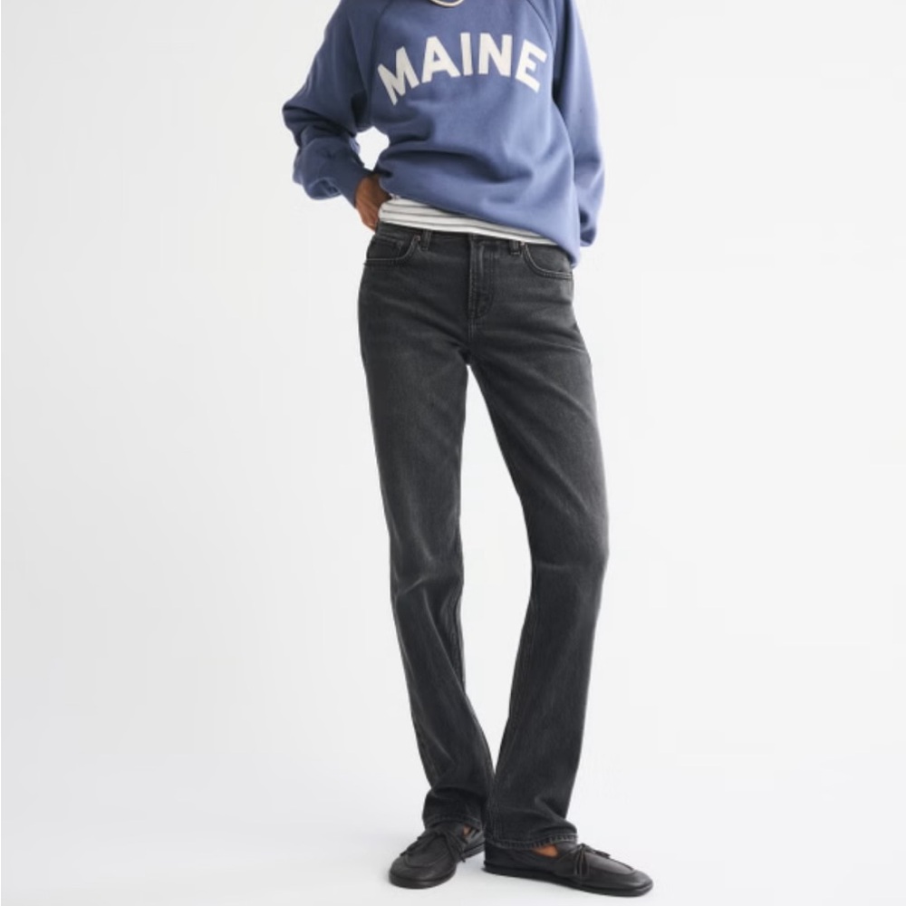 Abercrombie 26 Mid Rise Jeans